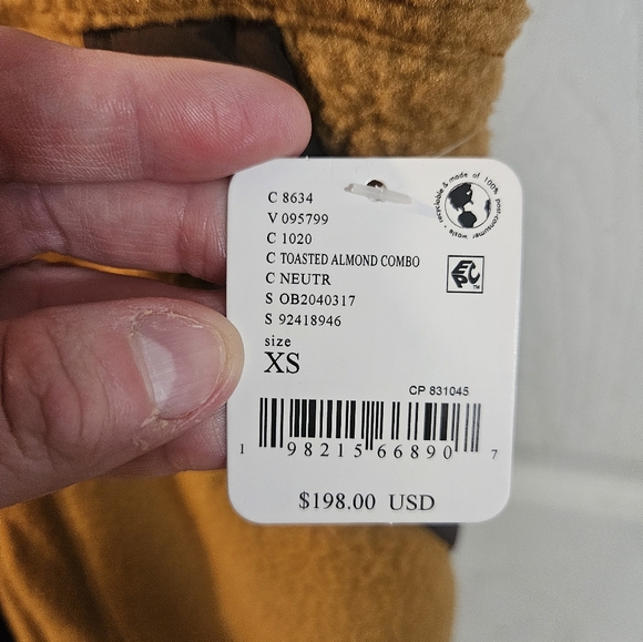 FP Movement Hit The Slopes Overalls: TOASTED ALMOND COMBO: NEW WITH TAGS:SIZE XS - Picture 2 of 4